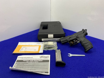 2012 Walther P22 .22 LR Black 4.25" *AWESOME GERMAN-MADE RIMFIRE PISTOL*