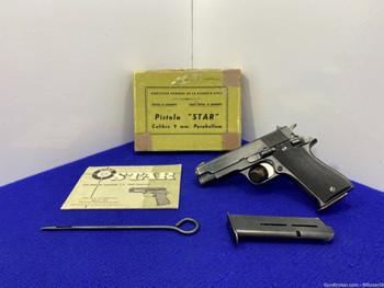 Star Model BM 9mm Luger 3.9" *SPANISH MANUFACTURED SEMI-AUTO PISTOL*