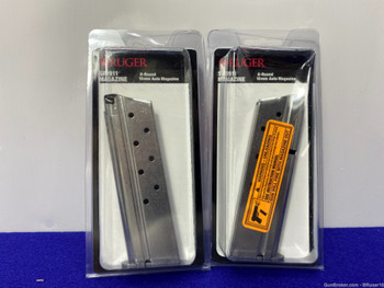 Two Ruger SR1911 10mm 8-Round Magazines *AMAZING LOT*