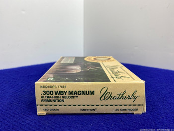 Weatherby .300 Wby Mag 20Rds *SOUGHT AFTER AMMO*