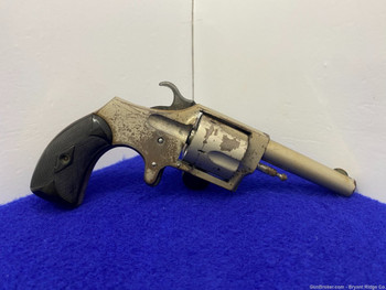 Sterling Revolver .32 Rimfire Nickel 3" *AMAZING POCKET PISTOL*