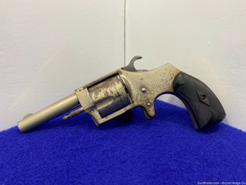Sterling Revolver .32 Rimfire Nickel 3" *AMAZING POCKET PISTOL*