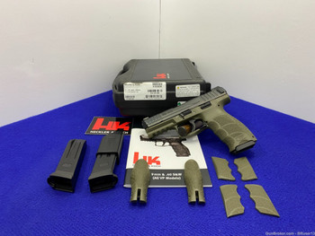 H&K VP9 9mm Black/OD Green 4.09" *INCREDIBLE SEMI-AUTOMATIC PISTOL*