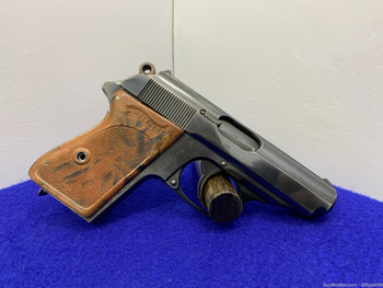 1935 Walther PPK .32ACP Blue 3 1/4" *SCARCE PRE-WWII "RMZ" MARKED EXAMPLE*