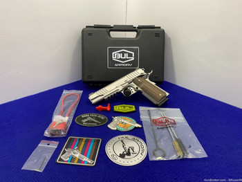 BUL 1911 Government TAC 9mm Stainless *VERY HIGH QUALITY 1911 PISTOL*