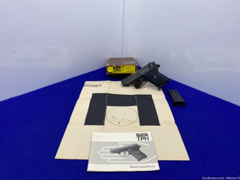1977 Walther TPH .22LR Blue 2 5/8" *RARE OAK LEAF ENGRAVED EXAMPLE*