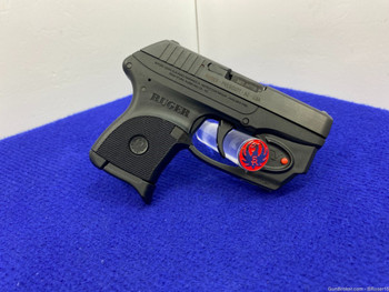 2017 Ruger LCP .380 ACP Black 2.75" *INCLUDES VIRIDIAN RED DOT LASER*