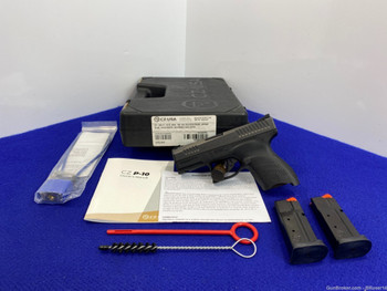 CZ-USA CZ P-10 M 9mm Nitride 3.19" *SINGLE-STACK MICRO-SIZED PISTOL MODEL*