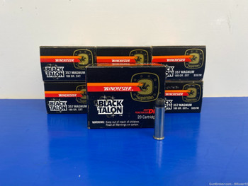 140 Rounds Winchester Black Talon DP .357 Mag *SCARCE & COLLECTIBLE AMMO*