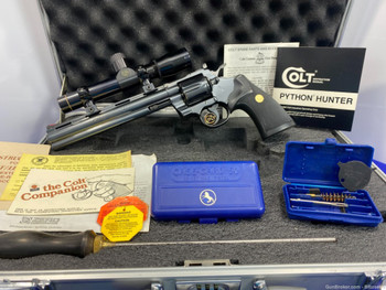 1980 Colt Python Hunter .357 Mag Blue 8