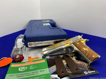 SOLD* Colt Government .38 Super Blue 5