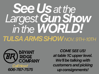 Need to sell your firearms?  Let Bryant Ridge Company do the work!