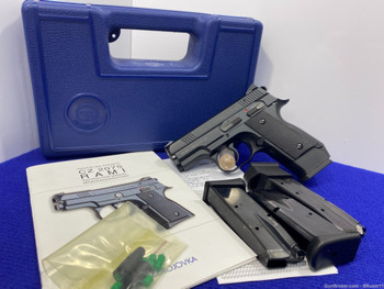 2004 CZ 2075 Rami 9mm Black 3" *BLACK POLYCOAT FINISH* Excellent Example