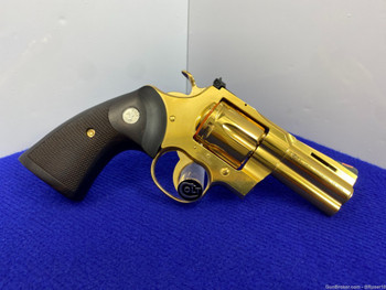 2022 Colt Python .357 Mag 3" *BEAUTIFUL GOLD PLATED SNAKE SERIES REVOLVER*