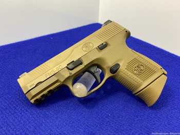 FNH USA FNS-9 Compact 9mm 3.6" *FLAT DARK EARTH SEMI-AUTOMATIC PISTOL*