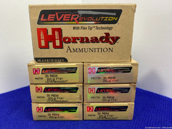Hornady .35 Remington 140 Rds *GREAT MEDIUM-LARGE GAME LOADS*