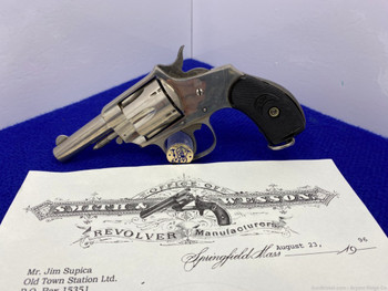 Forehand & Wadsworth .32cal 2.5" Nickel *FROM S&W FACTORY COLLECTION*