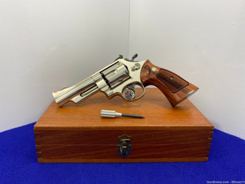 Smith Wesson 29-2 .44 Magnum 4" *BEAUTIFUL NICKEL FINISH DOUBLE-ACTION*