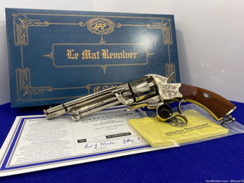 Pietta LeMat Cavalry .44 Cal. Nickel *TO LIVE AND DIE IN DIXIE* 18 of 150