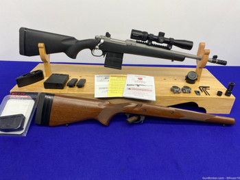 2023 Ruger Gunsight Scout .308 Win Stainless 16.1" *VERSATILE BOLT RIFLE*