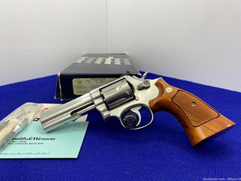 1982 Smith Wesson 686 .357 Mag Stainless 4" *NO-DASH/NO "M" STAMPED MODEL* 1982 Smith Wesson 686 .357 Mag Stainless 4" *NO-DASH/NO "M" STAMPED MODEL*