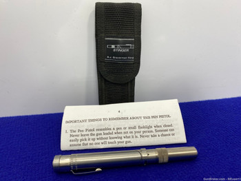 RJ Braverman Stinger "Pen" Pistol .22LR *CONCEALABLE SINGLE-SHOT PISTOL*