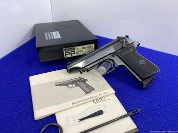 1972 Walther PP .380 ACP Blue 3 7/8" *GERMAN MANUFACTURED PISTOL* 1972 Walther PP .380 ACP Blue 3 7/8" *GERMAN MANUFACTURED PISTOL*