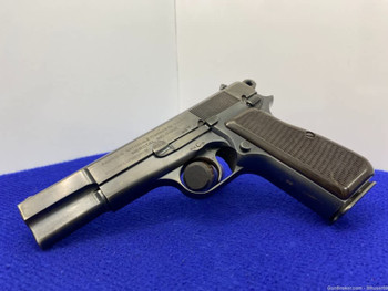 FN Hi-Power 9mm Blue *COLLECTIBLE POST-OCCUPATION "A" SERIAL PREFIX MODEL*