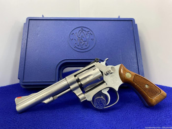 1985 Smith Wesson 651 (No-Dash) .22 WMR SS 4" *AMAZING J-FRAME REVOLVER*