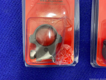 Ruger 1" High Scope Rings *GENUINE RUGER FACTORY ACCESSORY*
