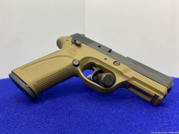 FNH USA FNP-40 .40 S&W Black/FDE 4" *RELIABLE SEMI-AUTOMATIC HANDGUN* FNH USA FNP-40 .40 S&W Black/FDE 4" *RELIABLE SEMI-AUTOMATIC HANDGUN*