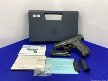 2005 Walther P99 9mm Blue 4" *BELGIAN POLICE MARKED EXAMPLE* 2005 Walther P99 9mm Blue 4" *BELGIAN POLICE MARKED EXAMPLE*