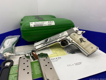 Remington 1911 R1-S .45 ACP 5" *GORGEOUS HIGH POLISHED STAINLESS FINISH*
