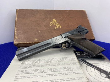 1951 Colt Woodsman Match Target .22LR Blue *COLLECTIBLE 2ND SERIES COLT* 1951 Colt Woodsman Match Target .22LR Blue *COLLECTIBLE 2ND SERIES COLT*