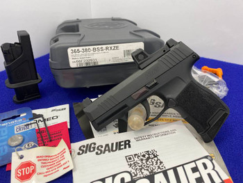 Sig Sauer P365 .380 ACP Black 3.1" *MICRO-COMPACT MODEL w/ROMEO ZERO OPTIC*