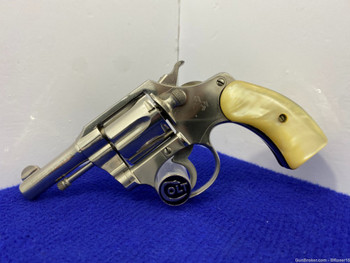 1928 Colt Pocket Positive .32NP Nickel 2.5" *EXCELLENT 2nd YEAR PRODUCTION*