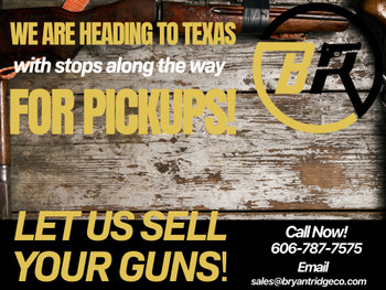 Need to sell your firearms?  Let Bryant Ridge Company do the work!