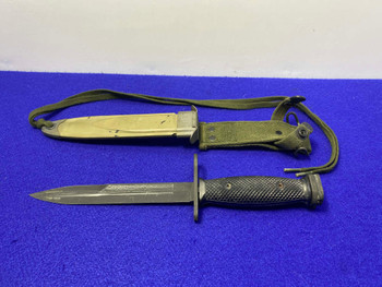 Imperial Knife Co. US M7 Bayonet / USM8AI Scabbard *VIETNAM WAR-ERA SET*