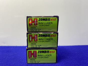 Hornady Zombie-Max 9mm Luger 75Rds *CERTIFIED ZOMBIE AMMO - JUST IN CASE* Hornady Zombie-Max 9mm Luger 75Rds *CERTIFIED ZOMBIE AMMO - JUST IN CASE*