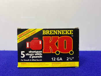 Brenneke K.O. 12 Gauge 20Rds *SLUGS WITH A PUNCH*