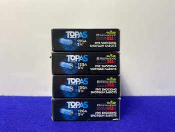 Brenneke Topas - 12 Gauge 20Rds *DEPENDABLE SHOTSHELLS*