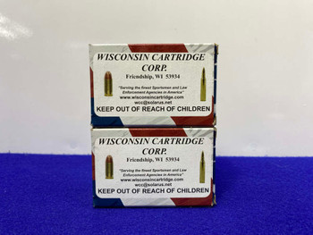 Wisconsin Cartridge Corp. 8mm Mauser 40Rds *EXCELLENT MEDIUM GAME ROUNDS*