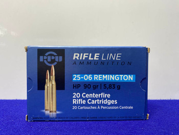 PPU Rifle Line 25-06 Rem 100Rds *GREAT FOR MID-SIZED GAME*