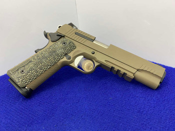 2011 Sig Sauer 1911 Scorpion .45 ACP FDE 5" *FIRST YEAR OF PRODUCTION*