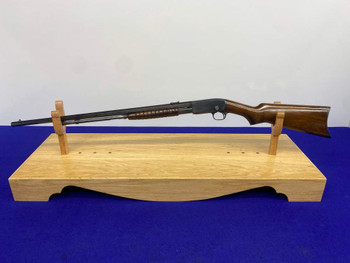 Remington Model 12C .22 S/L/LR Blue 24" *FEATURES DESIRABLE OCTAGON BARREL*