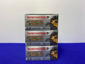 Winchester Copper Impact/Ballistic Silvertip 6.8 Western *AWESOME AMMO*