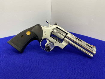 1991 -VINTAGE- Colt Python *BREATHTAKING BRIGHT STAINLESS FINISH* Gorgeous
SOUGHT-AFTER EXAMPLE