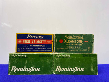 Remington / Peters 30 Remington *GREAT AMMUNITION*
