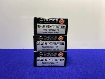 Choice Ammunition 30-30 Win 60Rds *RELIABLE AMMUNITION*
