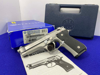 2002 Beretta 96FS Inox .40 S&W Stainless 4.9" *DESIRABLE "THE GHOST" MODEL*